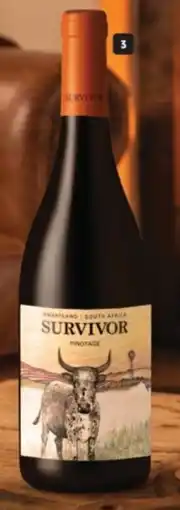 Makro’s liquor Survivor Pinotage offer