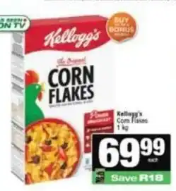 Spar Kellogg's - corn flakes offer