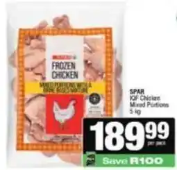 Spar Spar - frozen chicken mixed portions offer