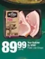 Spar Spar - pork loin chops offer