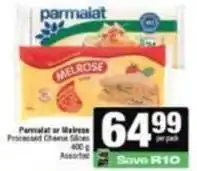 Spar Parmalat - processed cheese slices offer