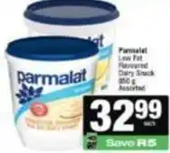 Spar Parmalat - low fat flavoured dairy snack offer
