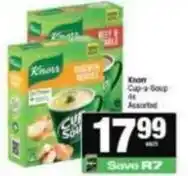 Spar Knorr - cup-a-soup offer