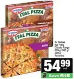 Spar Dr. oetker - ital pizza classic range offer