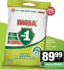 Spar Iwisa - super maize meal offer