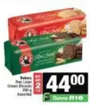 Spar Bakers - red label cream biscuits offer