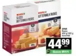 Spar Spar - sliced buttermilk rusks offer
