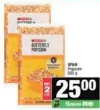 Spar Spar - butterfly popcorn offer