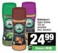 Spar Robertsons - spice bottle offer