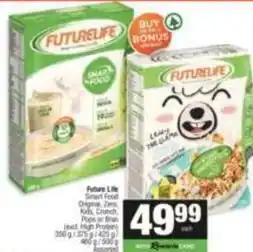 Spar Futurelife - smart food original, kids, crunch, pops or brain offer