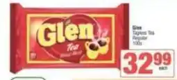 Spar Glen - tagless tea regular offer