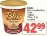 Spar Clover - bliss or authentikos greek yoghurt offer