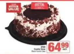 Spar Spar - black forest cake offer
