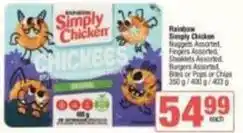 Spar Rainbow - simply chicken chickees offer