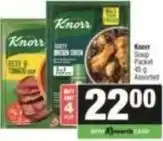 Spar Knorr - soup packet offer