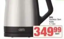 Spar Defy - stainless steel kettle offer