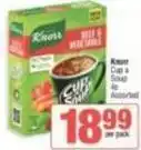 Spar Knorr - cup a soup offer