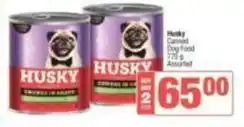 Spar Husky - canned dog food offer