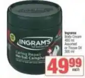 Spar Ingram's - caring repair herbal camphor offer