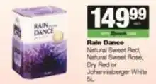 SuperSpar Natural sweet red, natural sweet rose, dry red or johannisberger white offer
