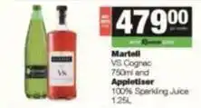 SuperSpar Vs cognac and appletiser offer