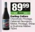 SuperSpar Darling - chocoholic pinotage, cabernet sauvignon, merlot, pinotage, shiraz or bushvine malbec offer