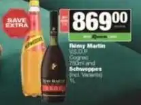SuperSpar Schweppes - v.s.o.p cognac offer
