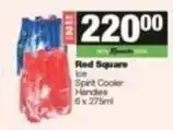 SuperSpar Red square - spirit cooler offer