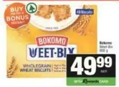 SuperSpar Bokomo - weet-bix wholegratin wheat biscuits offer