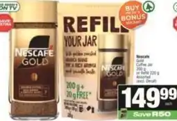 SuperSpar Gold coffee jar offer