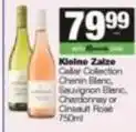 SuperSpar Kleine zalze - cellar collection chenin blanc, sauvignon blanc, chardonnay or cinsault ros 750ml offer