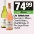 SuperSpar Du toitskloof - sauvignon blanc, chenin blanc, chardonnay or pinotage ros 750ml offer