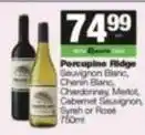 SuperSpar Porcupine ridge - sauvignon blanc, chenin blanc, chardonnay, merlot, syrah or ros 750ml offer