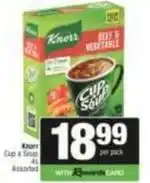 SuperSpar Knorr - cup a soup offer