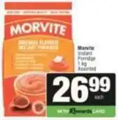 SuperSpar Morvite - instant porridge offer