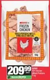 SuperSpar Spar - frozen chicken mixed portions offer