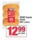 SuperSpar Spar - mini loaves offer