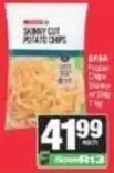 SuperSpar Spar - skinny cut potato chips offer