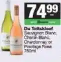 SuperSpar Du toitskloof - sauvignon blanc, chenin blanc, chardonnay or pinotage ros 750ml offer