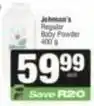 SuperSpar Johnson's - regular body powder offer
