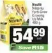 SuperSpar Nestlé - forti-grow growing up milk offer