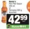 SuperSpar Nando's - peri-peri sauce or perinaise offer