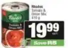 SuperSpar Rhodes - tomato & onion mix offer