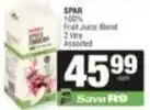 SuperSpar Spar - fruit juice blend offer
