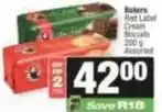 SuperSpar Bakers - red label cream biscuits offer