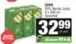SuperSpar Spar - nectar juice offer