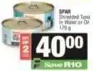 SuperSpar Spar - shredded tuna offer