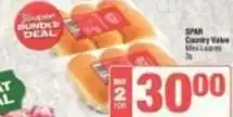SuperSpar Spar - mini loaves offer