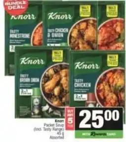 SuperSpar Knorr - packet soup offer
