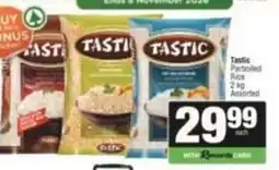 SuperSpar Tastic - parboiled rice offer
